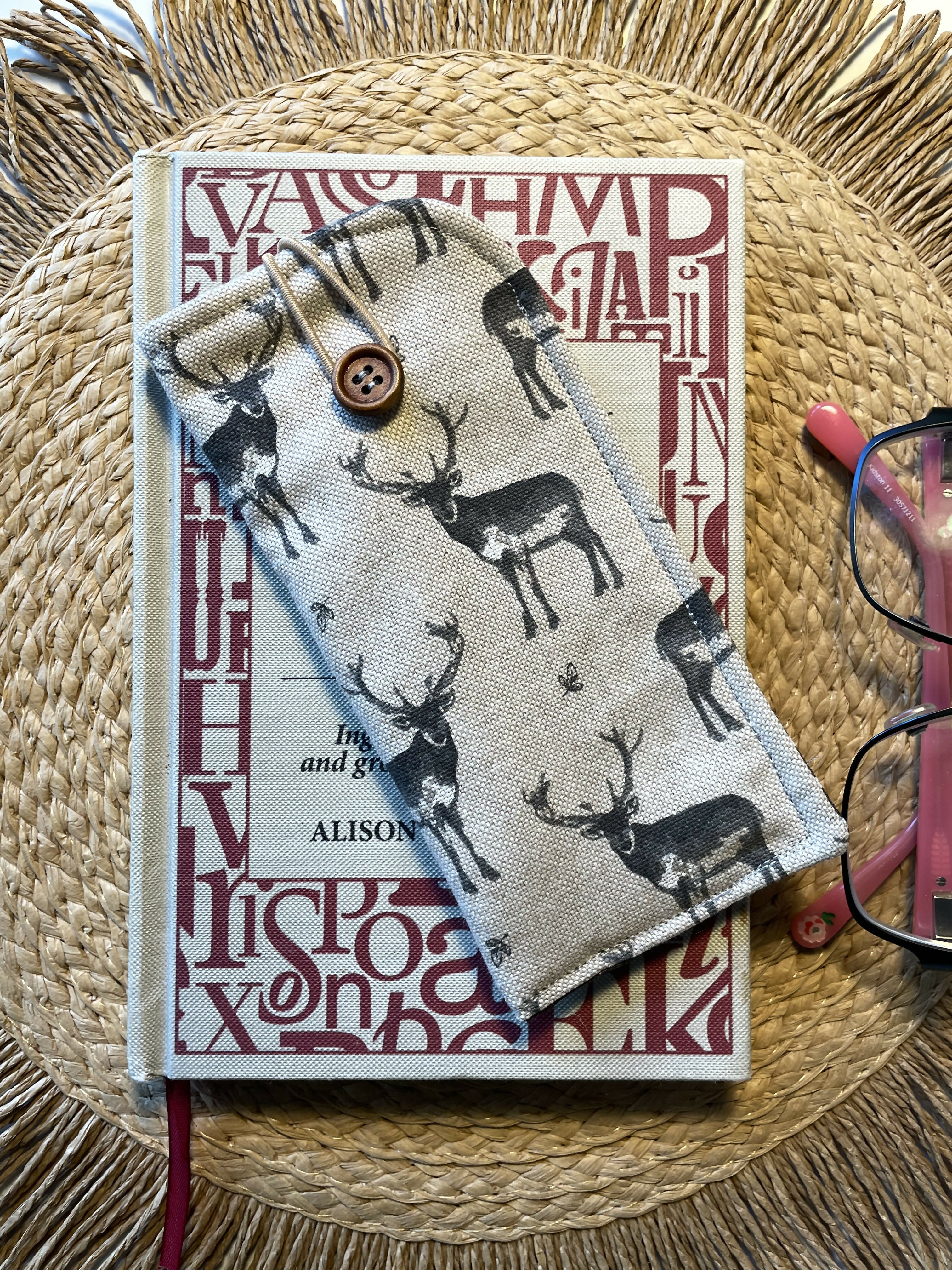 Deer Print Glasses Case