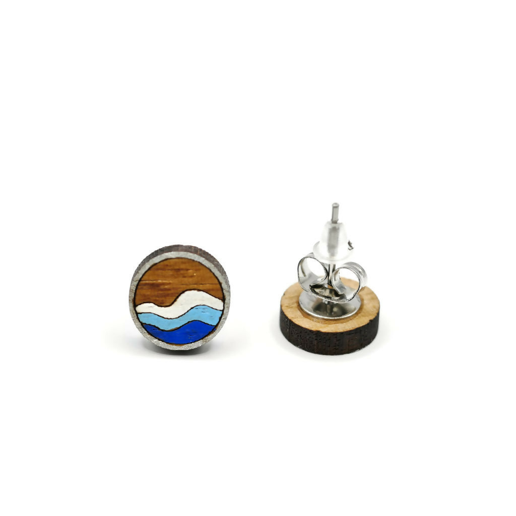 Waves Stud Earrings