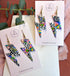 Funky Pattern Collection - Lightening Bolts Polymer Clay Earrings Hooks