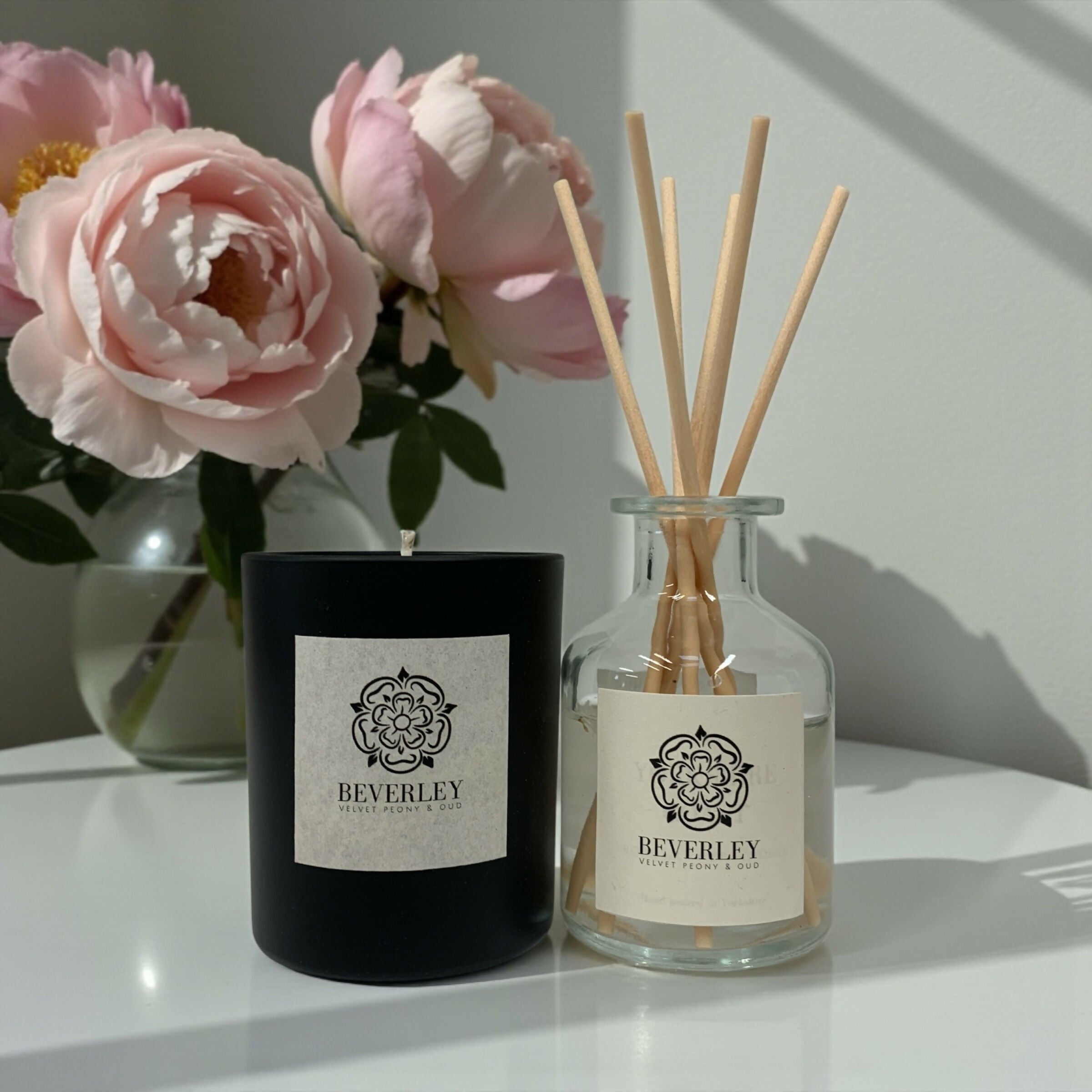 Beverley - Candle and Diffuser Gift Set - 160g and 100ml