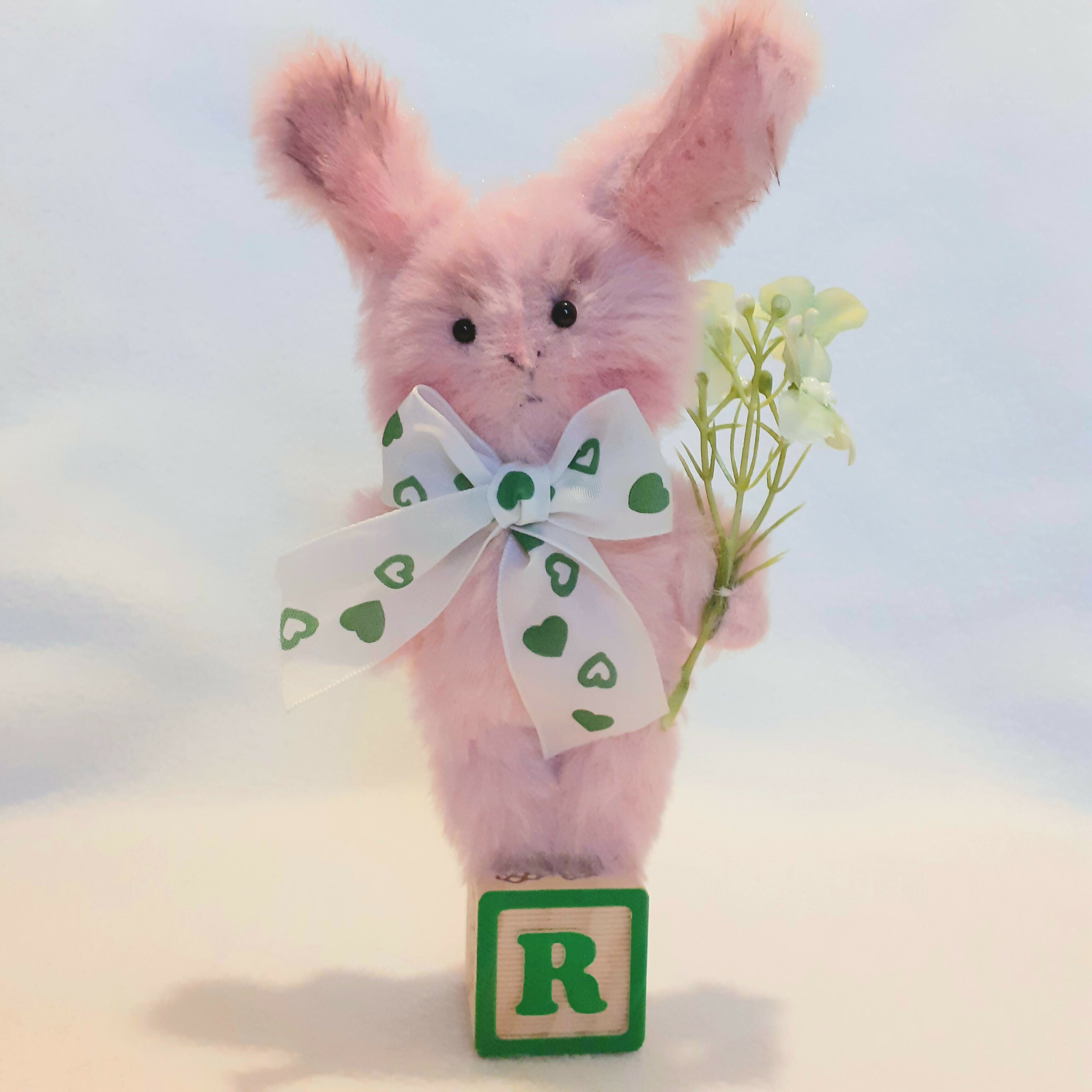 Pink Rabbit Ornament