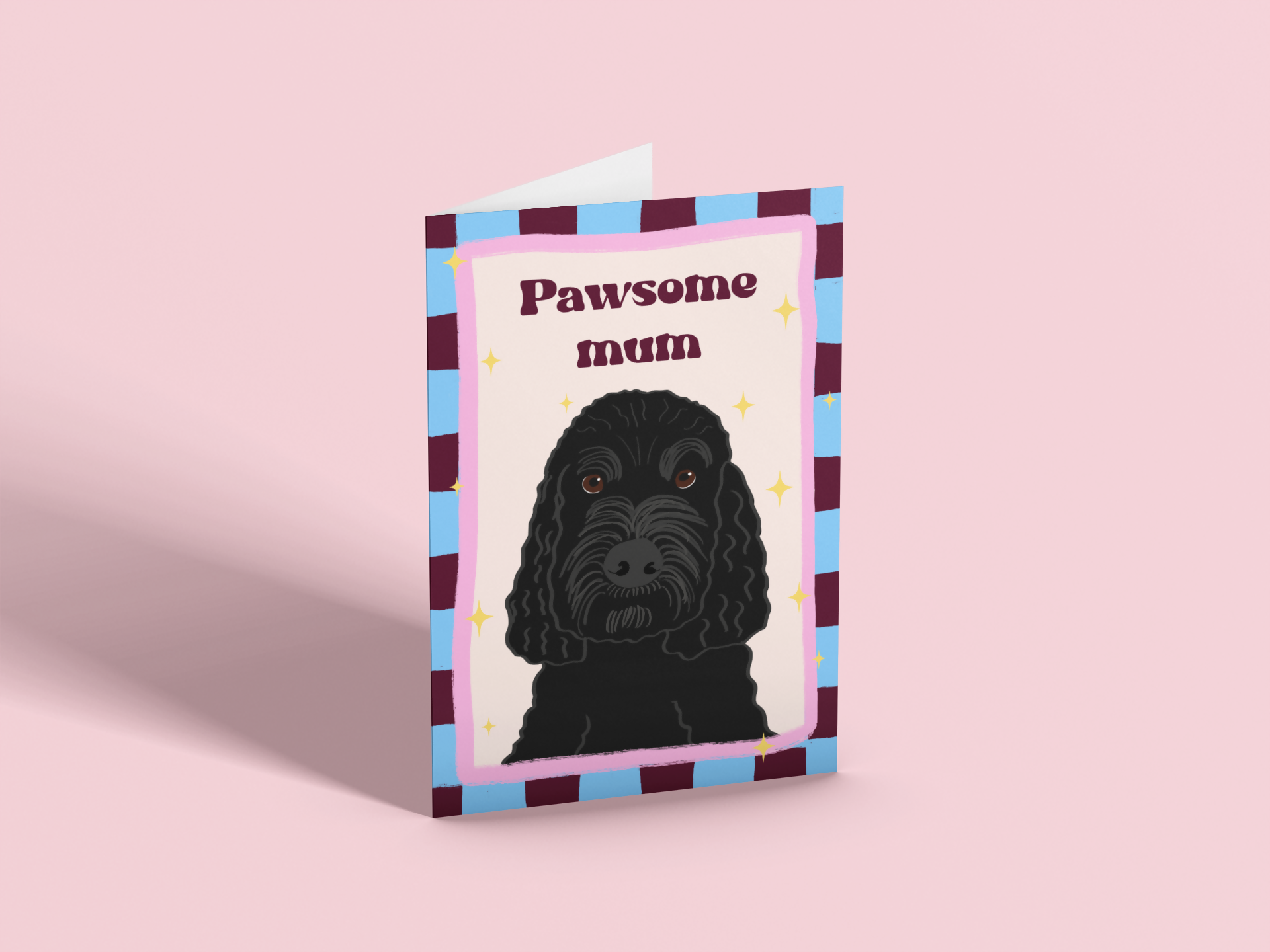 Pawsome Mum Cockapoo Card