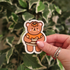 Pancake Bear Die Cut Sticker