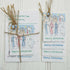 Set of 6 Christmas Seed Gift Tags - Shepherds