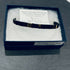 Japanese Tila Glass Bead Bracelet - Matte Black & Gold