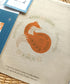 Preprinted embroidery pattern for beginners - Folk fox