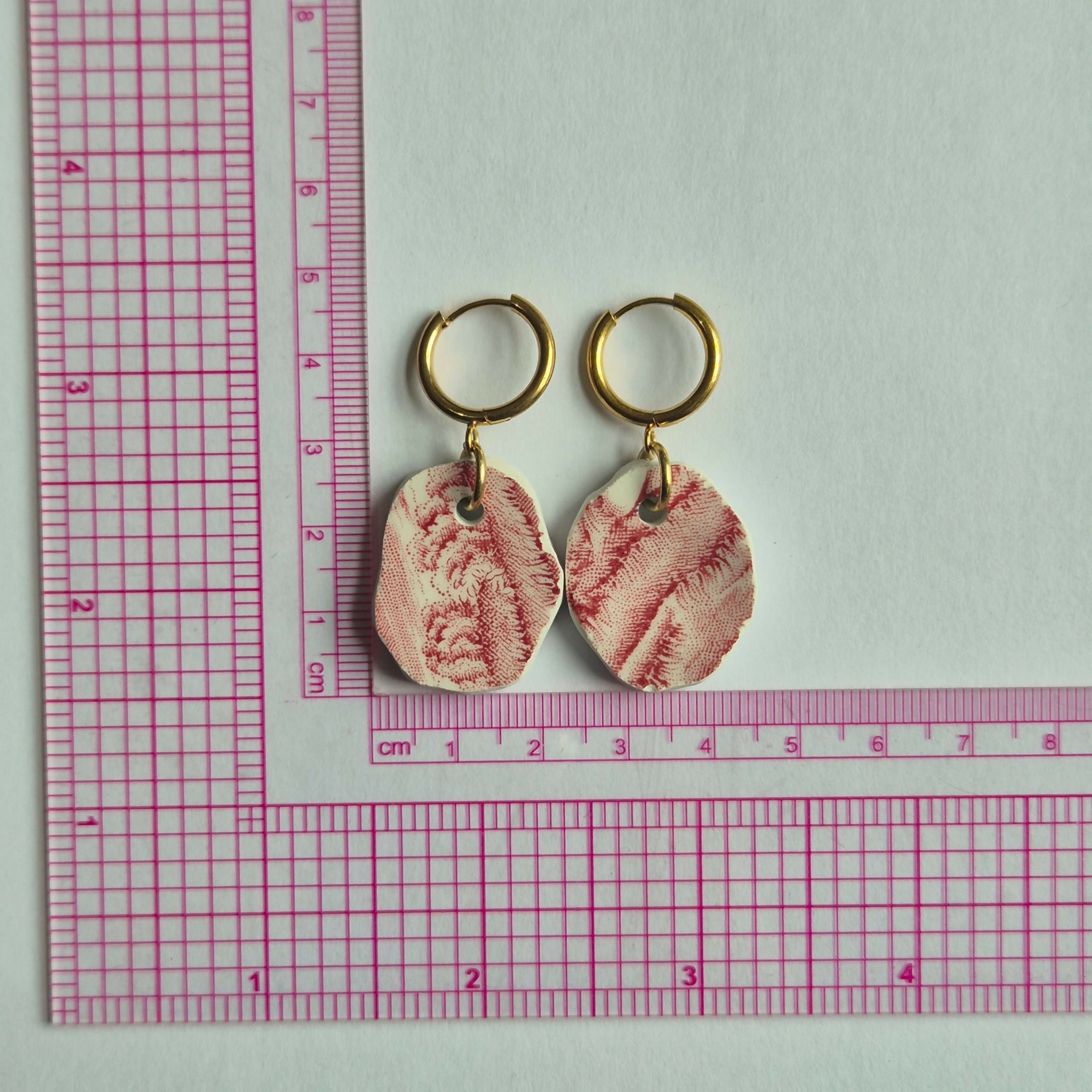 Recycled Ceramic Earring