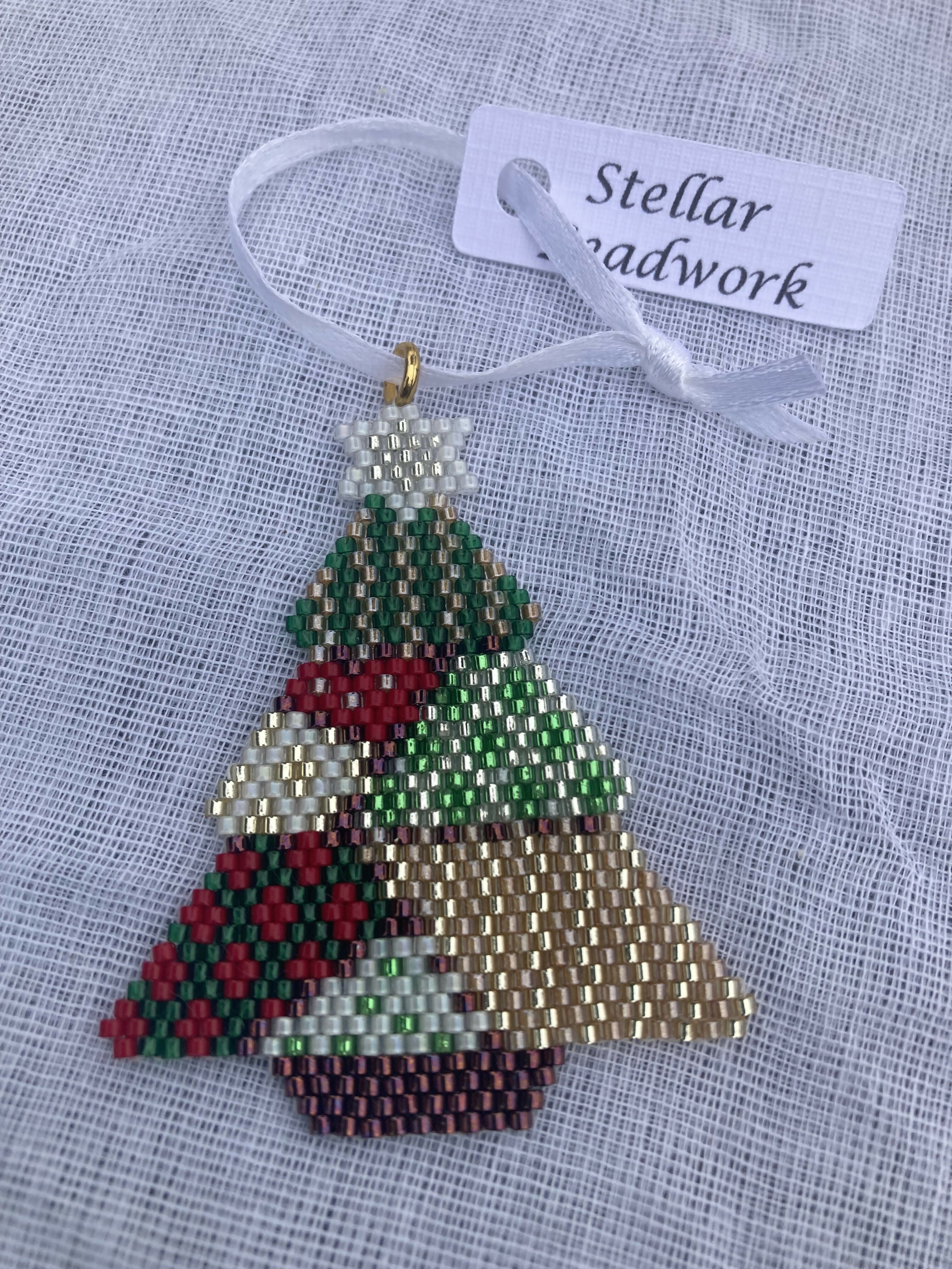 Patchwork Christmas Tree Decoration