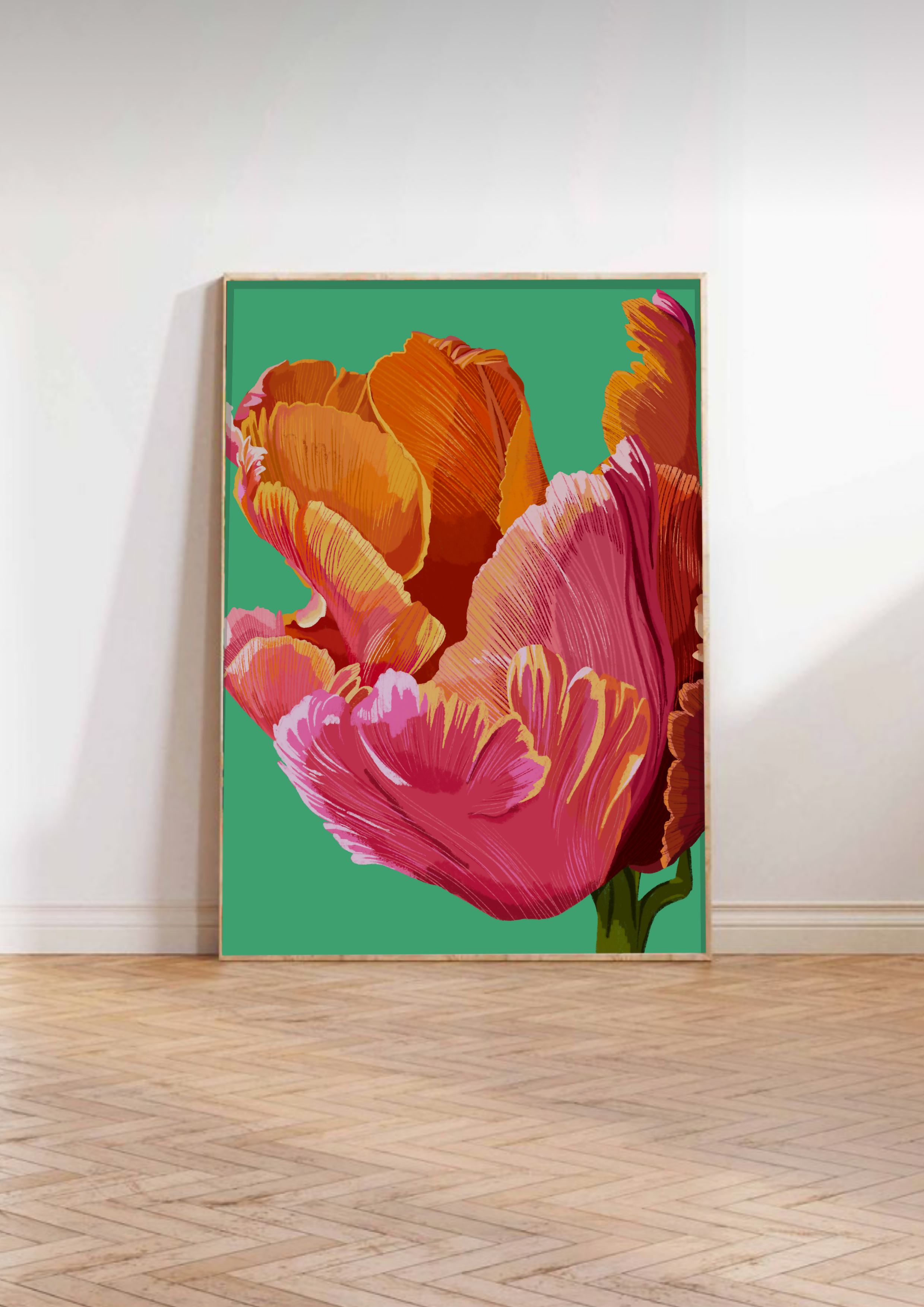 Tulip Art Print