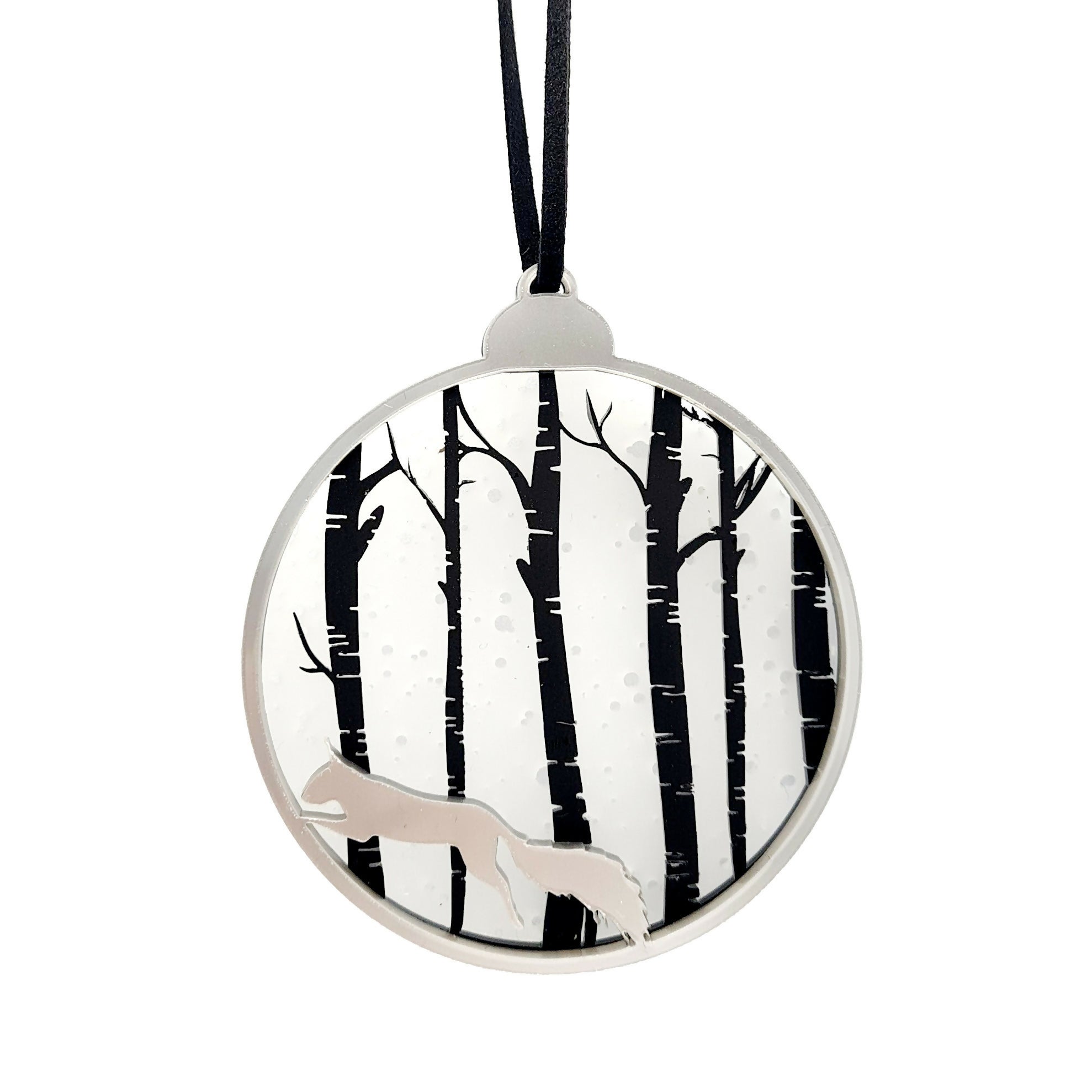 Squirrel Winter Woodland Bauble