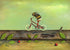 Ride a Red Bike 12"x10" Print