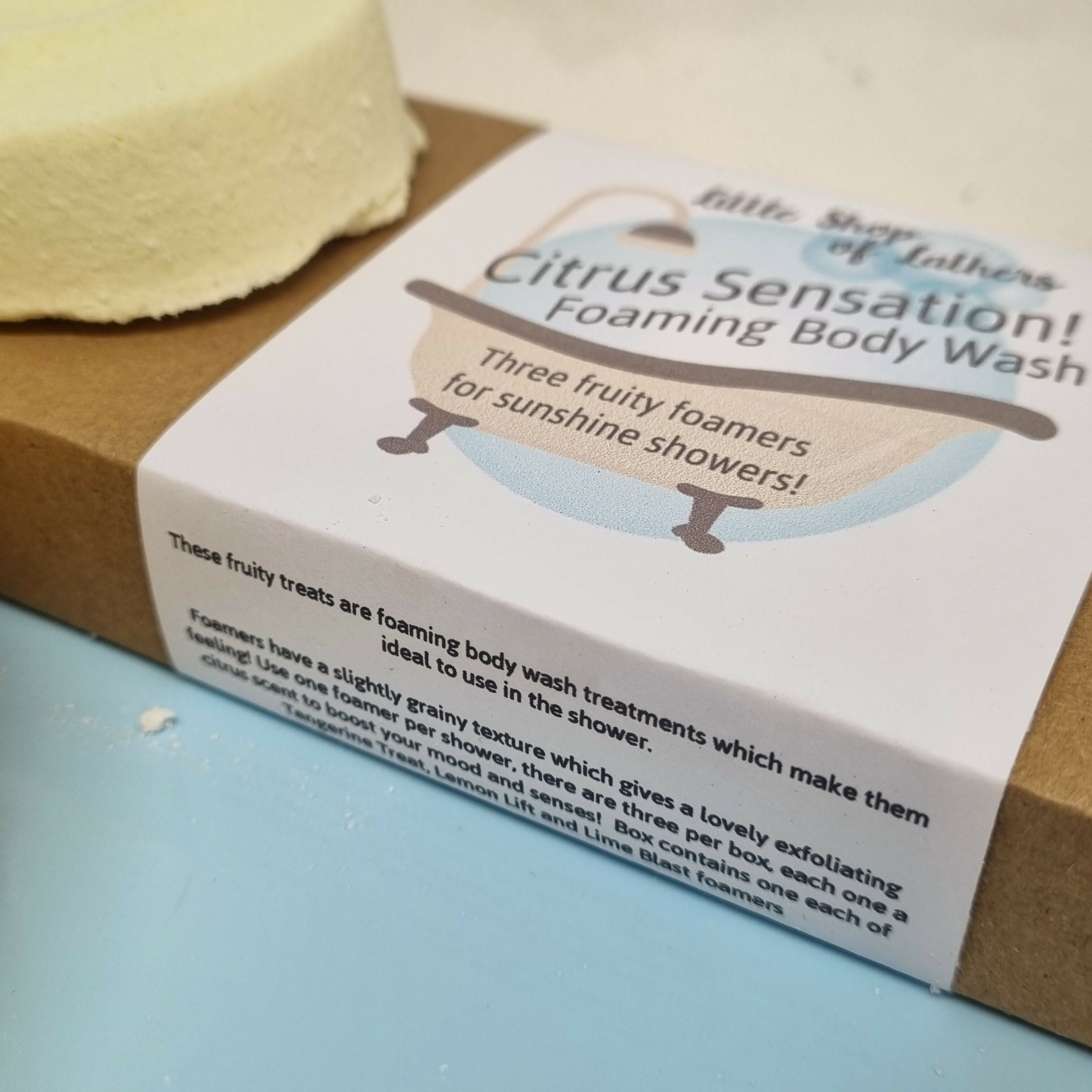 Shower Foamer Selection - Foaming Body Wash - Citrus Sensation