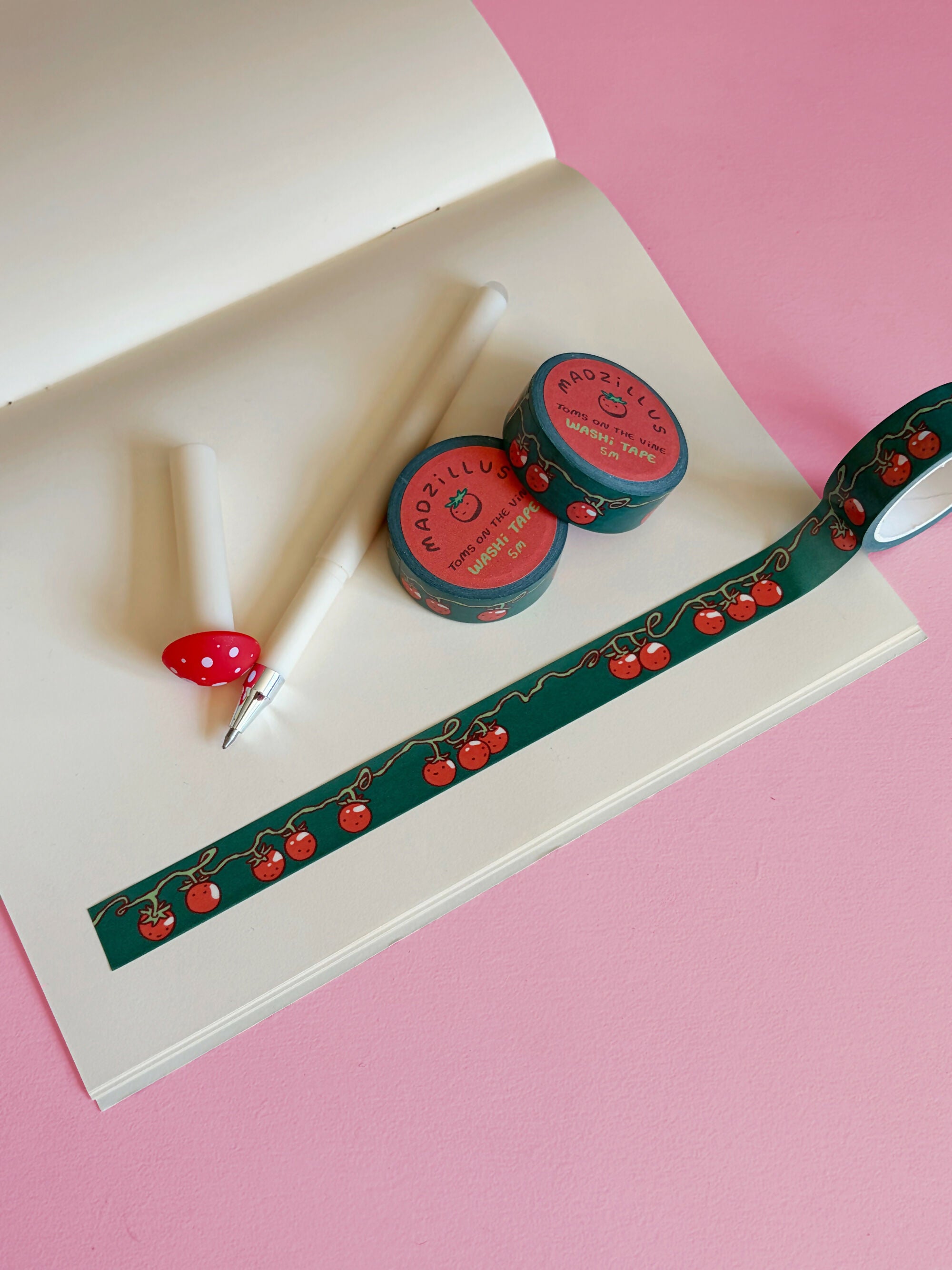 Toms on the Vine Washi Tape
