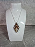 Unique Hand Crafted Diamond Shaped Pendant