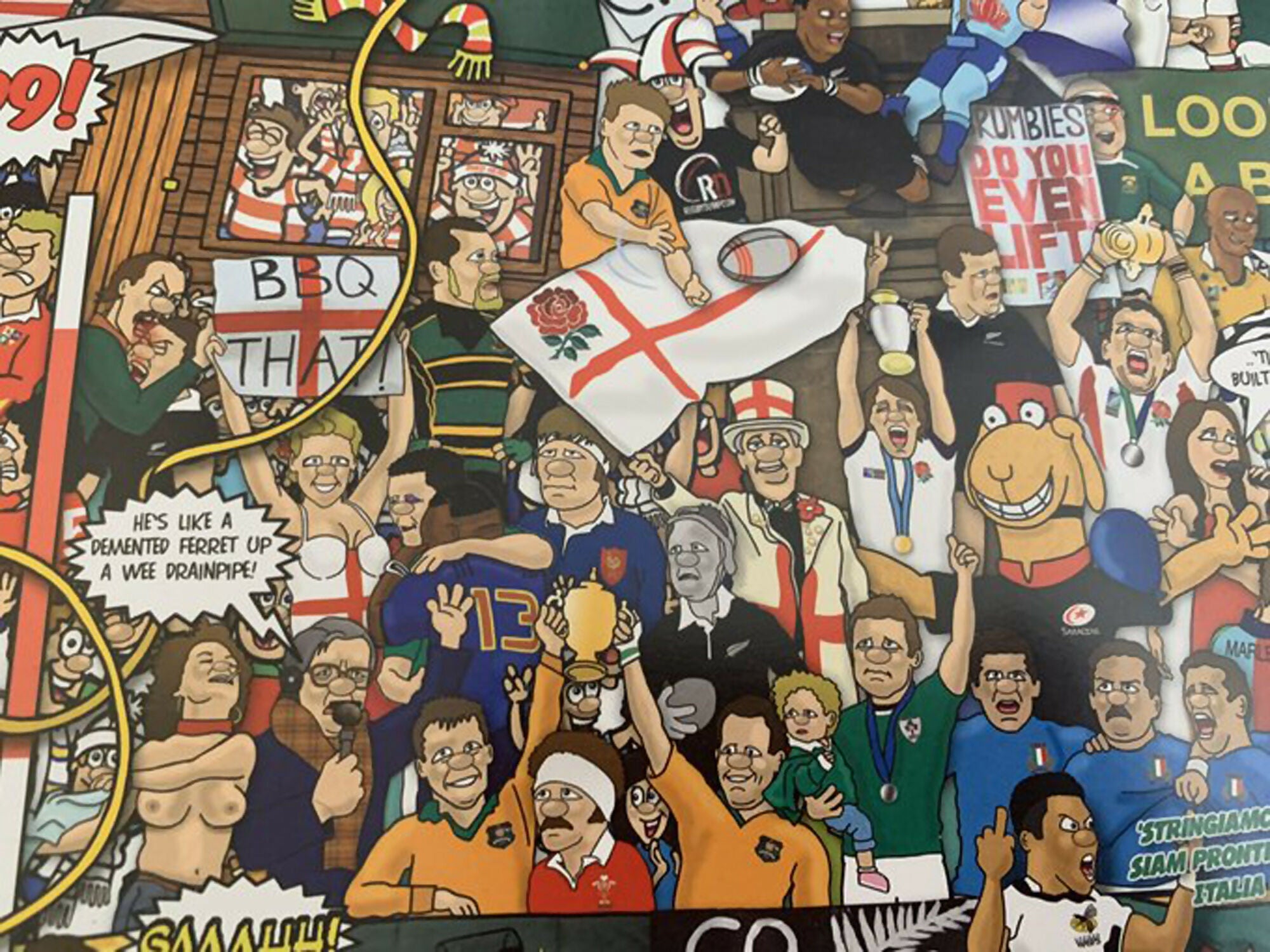 Rugby Mishmash - The History of Rugby Union in One Image