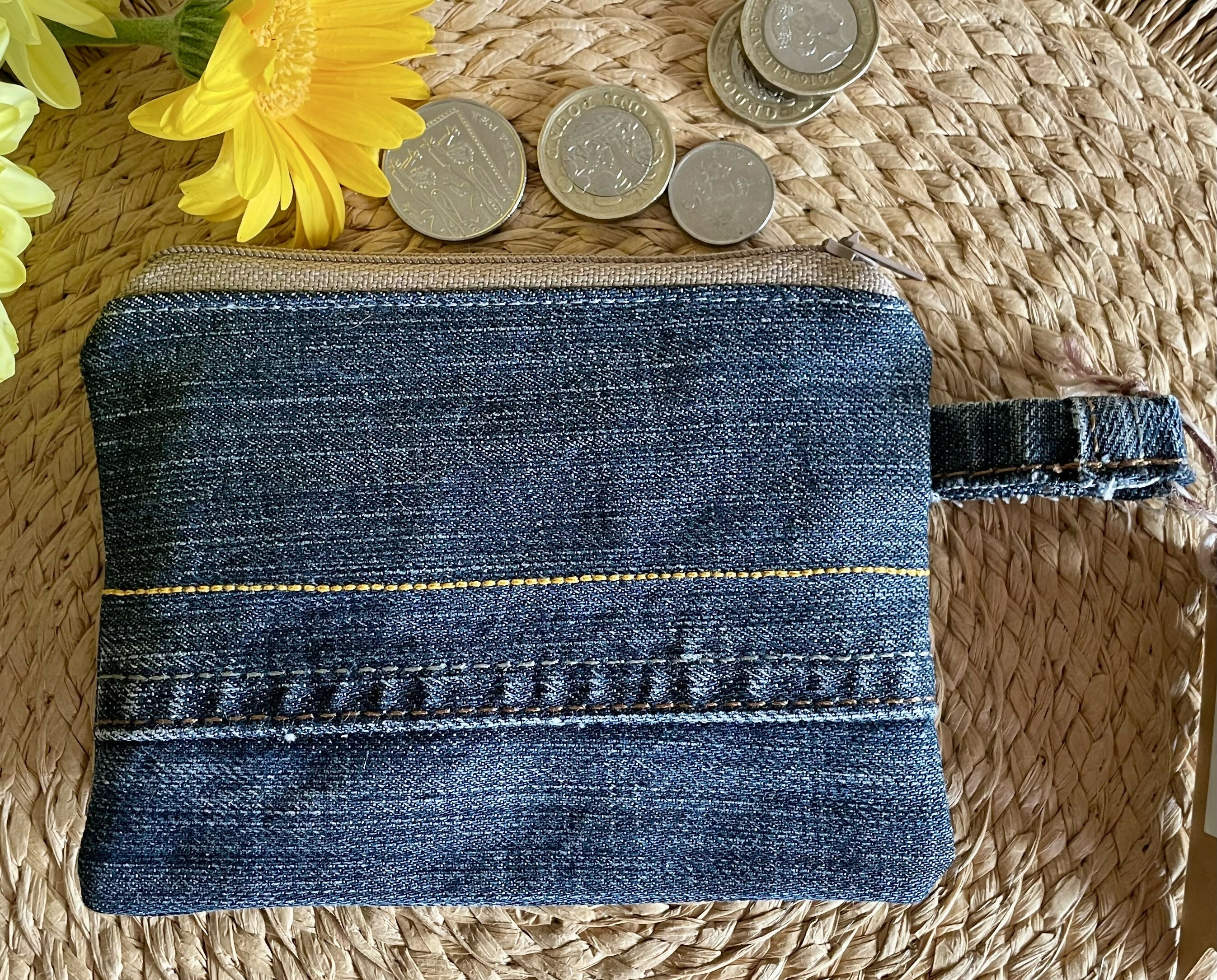 Upcycled Denim Purse.