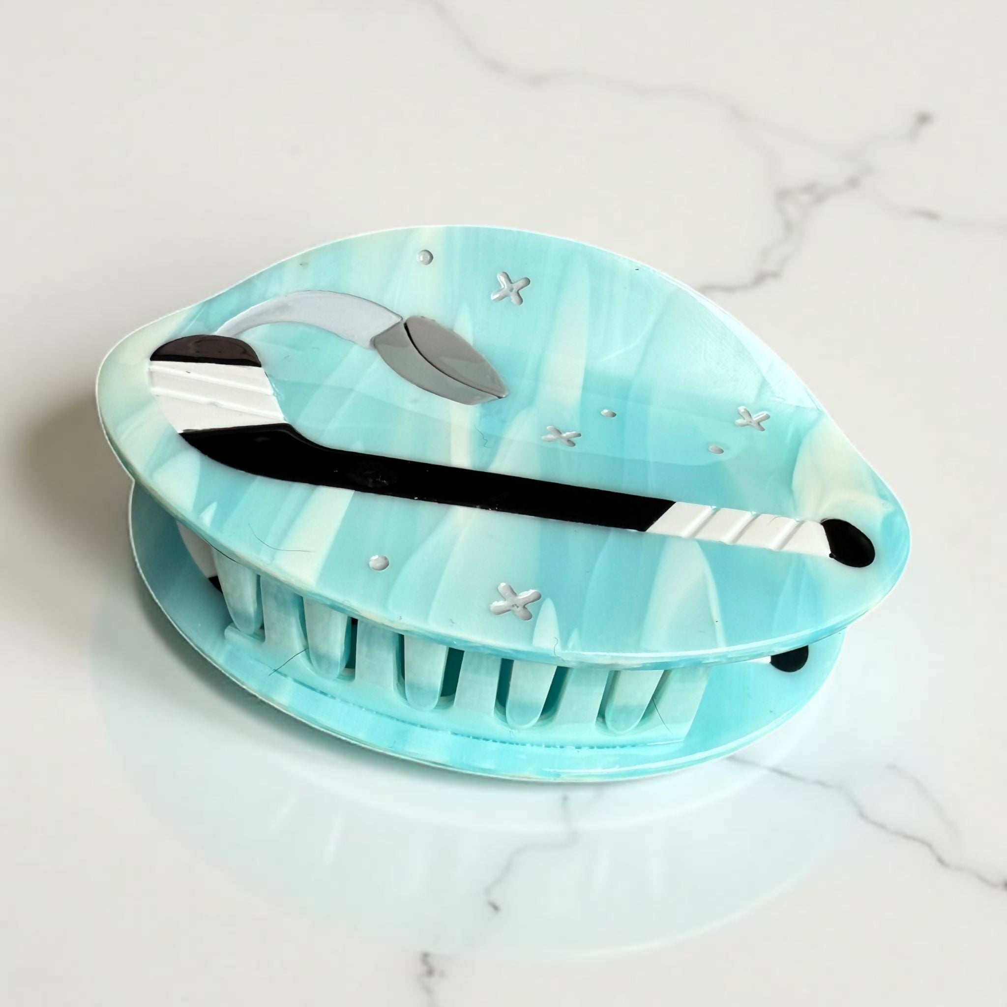 Ice Hockey Hair Clip / Claw