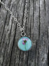 Pressed Flower Pendant Necklace