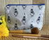 Duck Print Cosmetics Bag/ Pencil Case