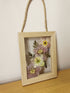 Pressed flower hanging frame