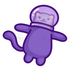 Space Cat Sticker - Astronaut
