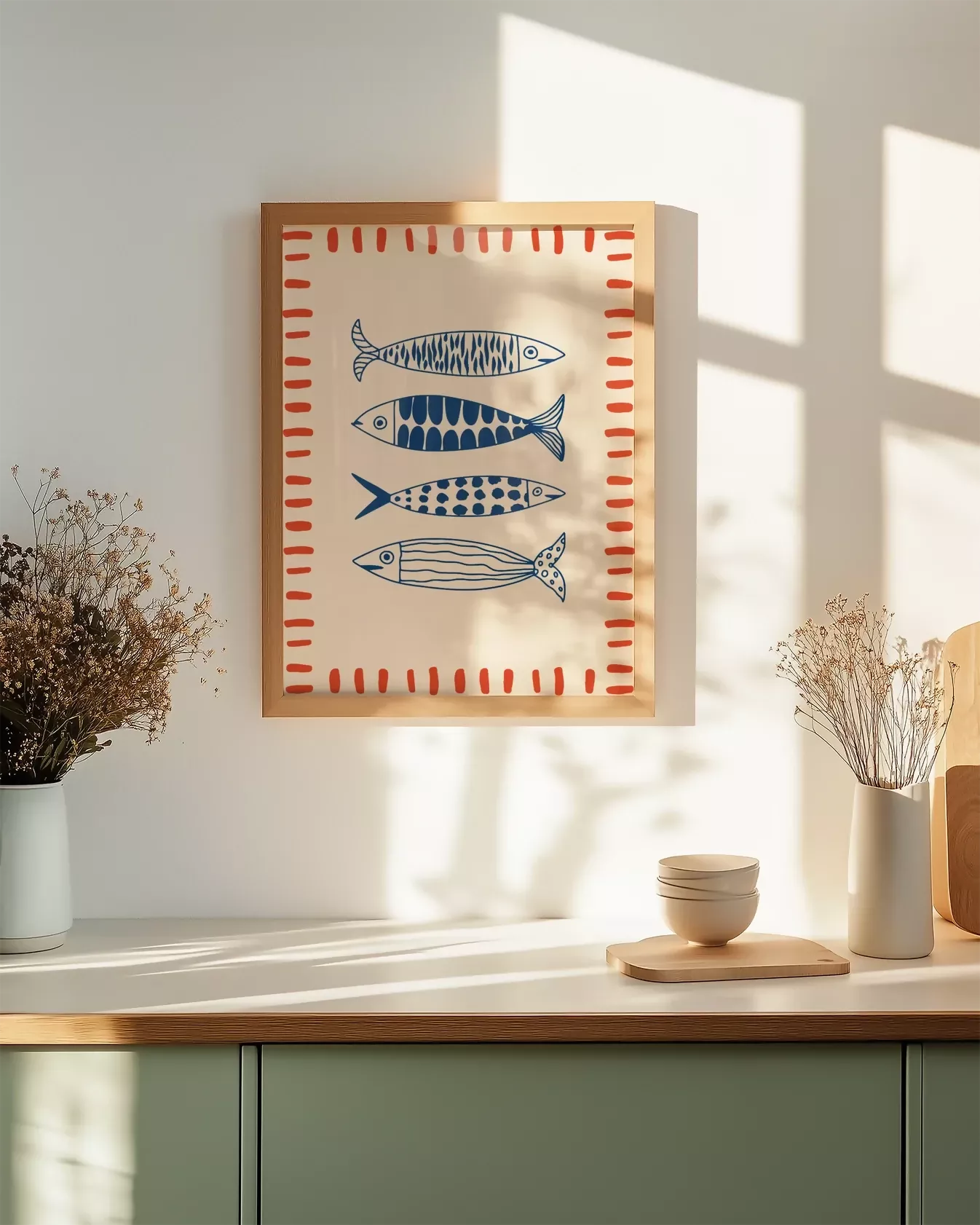 SARDINES WALL ART PRINT