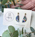 Funky Pattern Collection - Small Semi Circle Polymer Clay Earrings