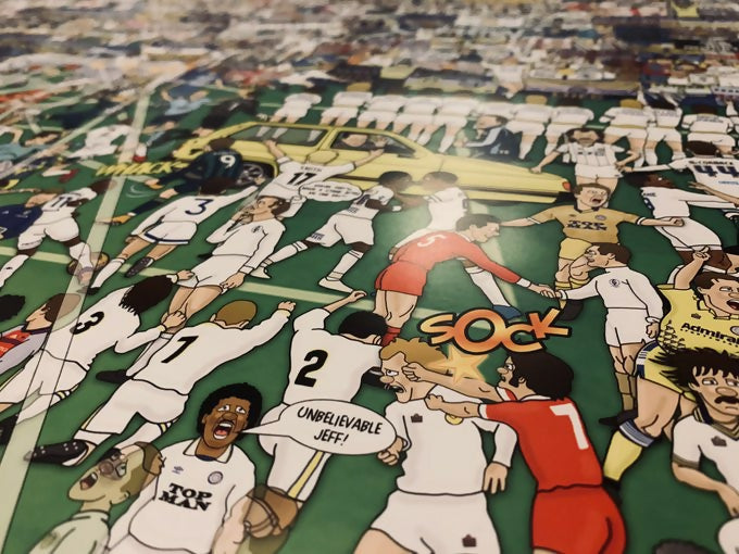 Leeds United Mishmash - The History of the Whites in One Image