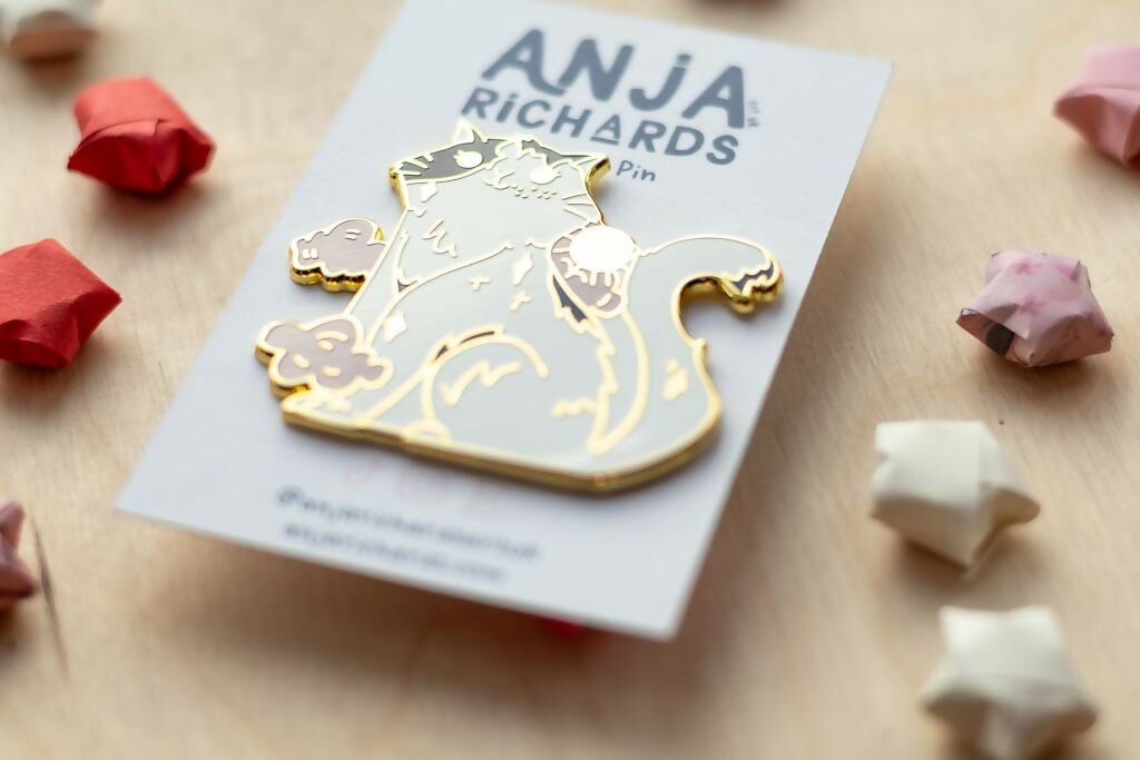 Skye & Sun Enamel Pin