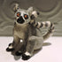 Ceramic Ring tailed lemur sculpture