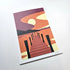 Sunset At The Lake, A4 Print
