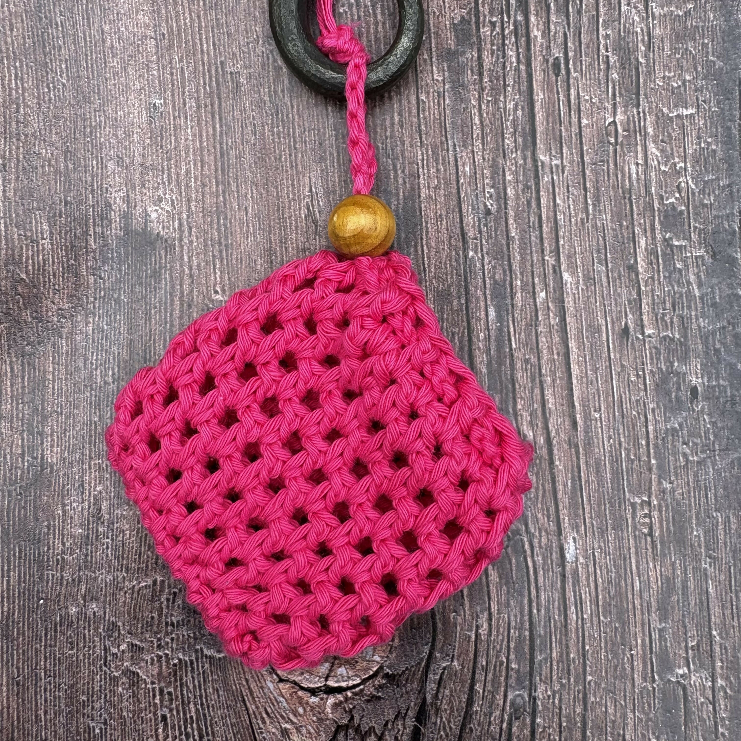 Hand Crocheted Cotton Soap Saver
