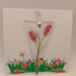 Fused Glass Flower Card