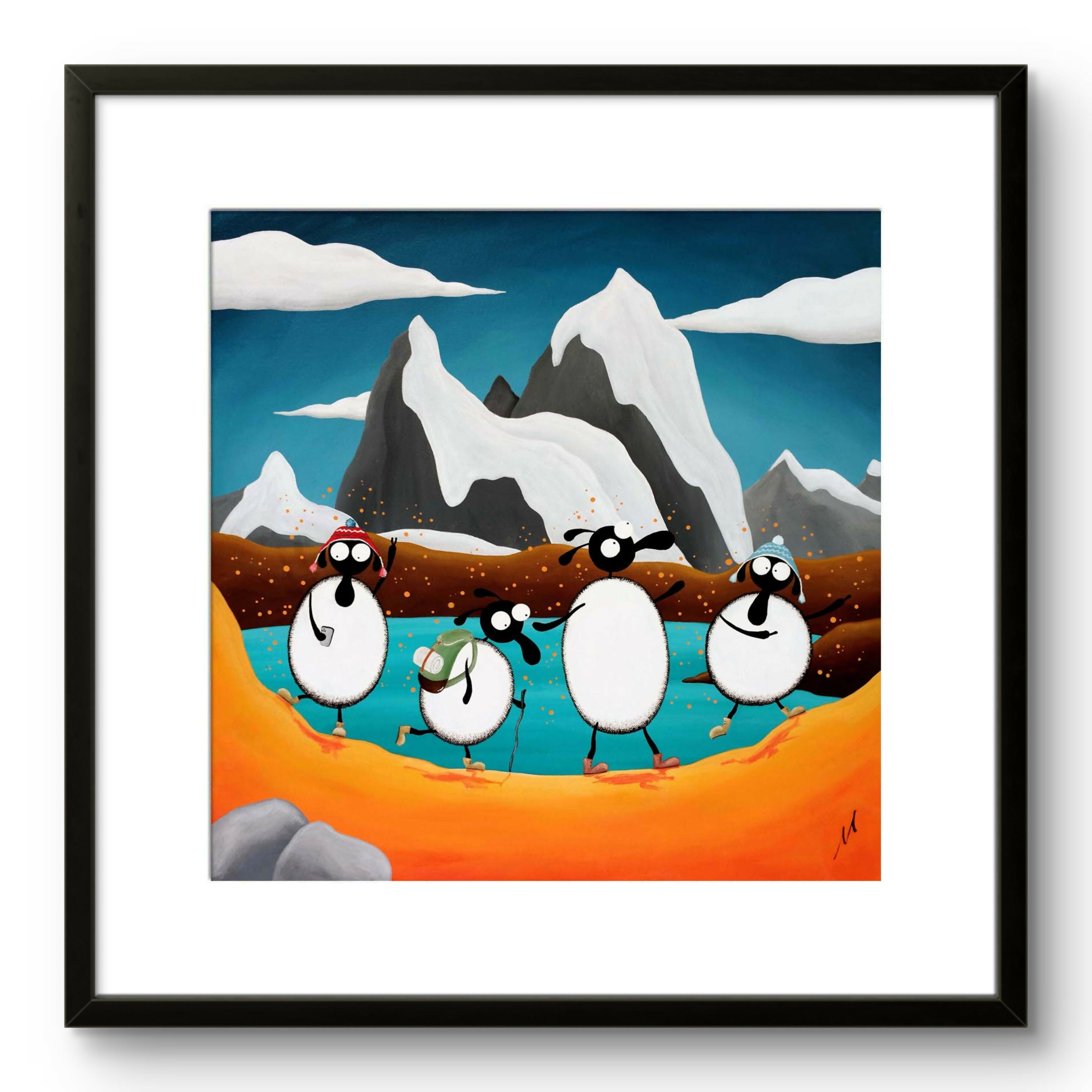 Baatagonia - 20” Framed Limited Edition Print