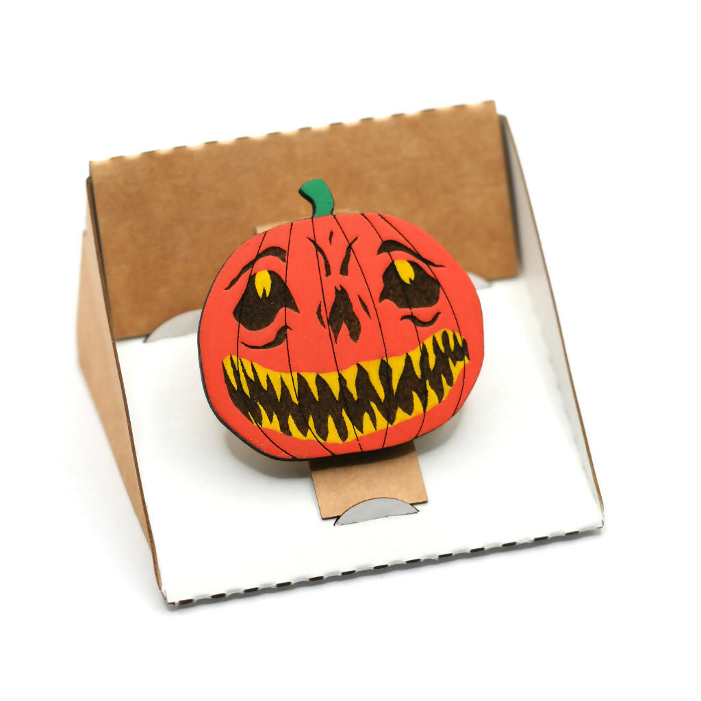 Pumpkin Brooch