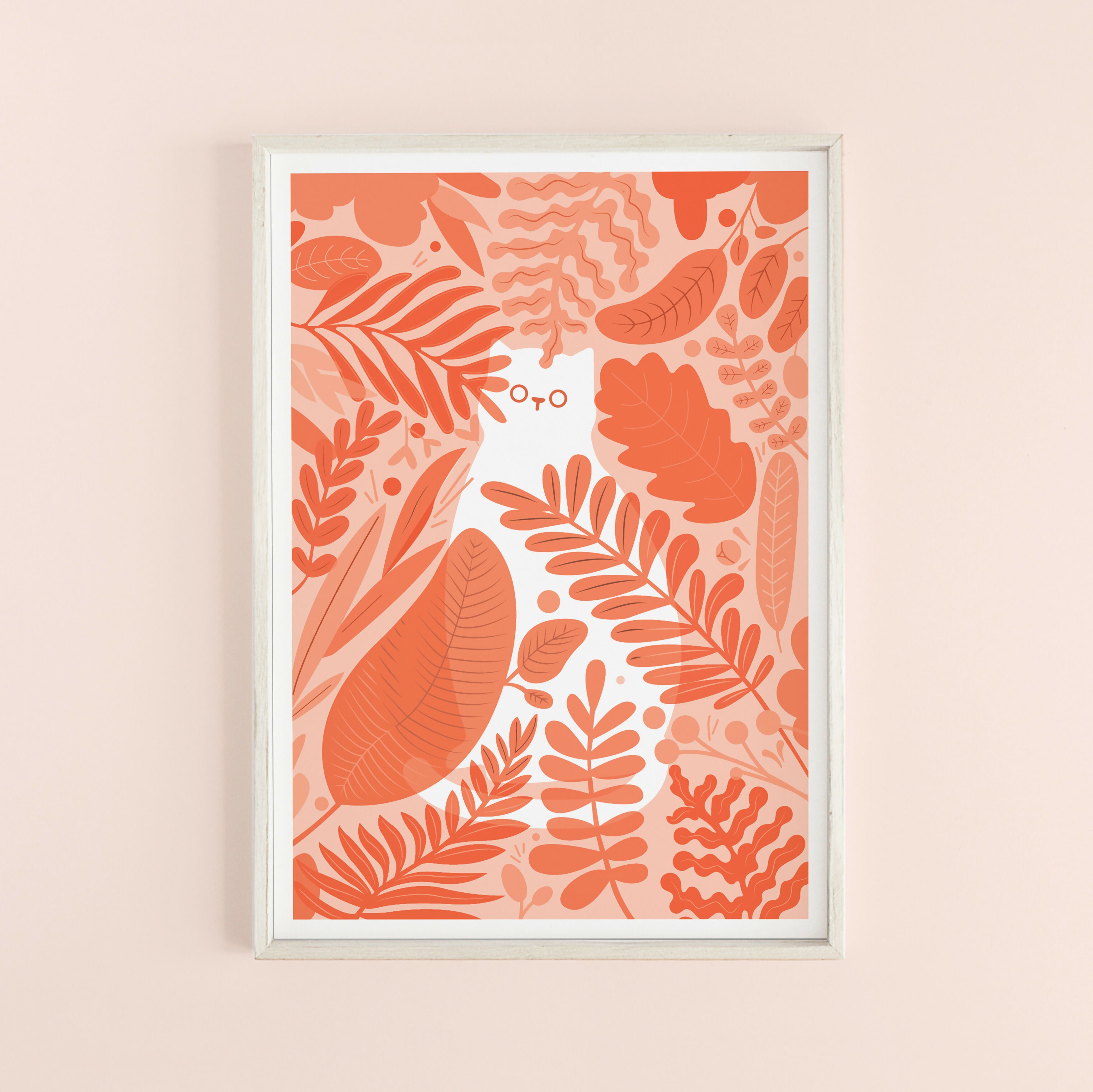A4-peeking-cat-orange