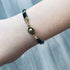 Japanese Tila Glass Bead Bracelet - Black