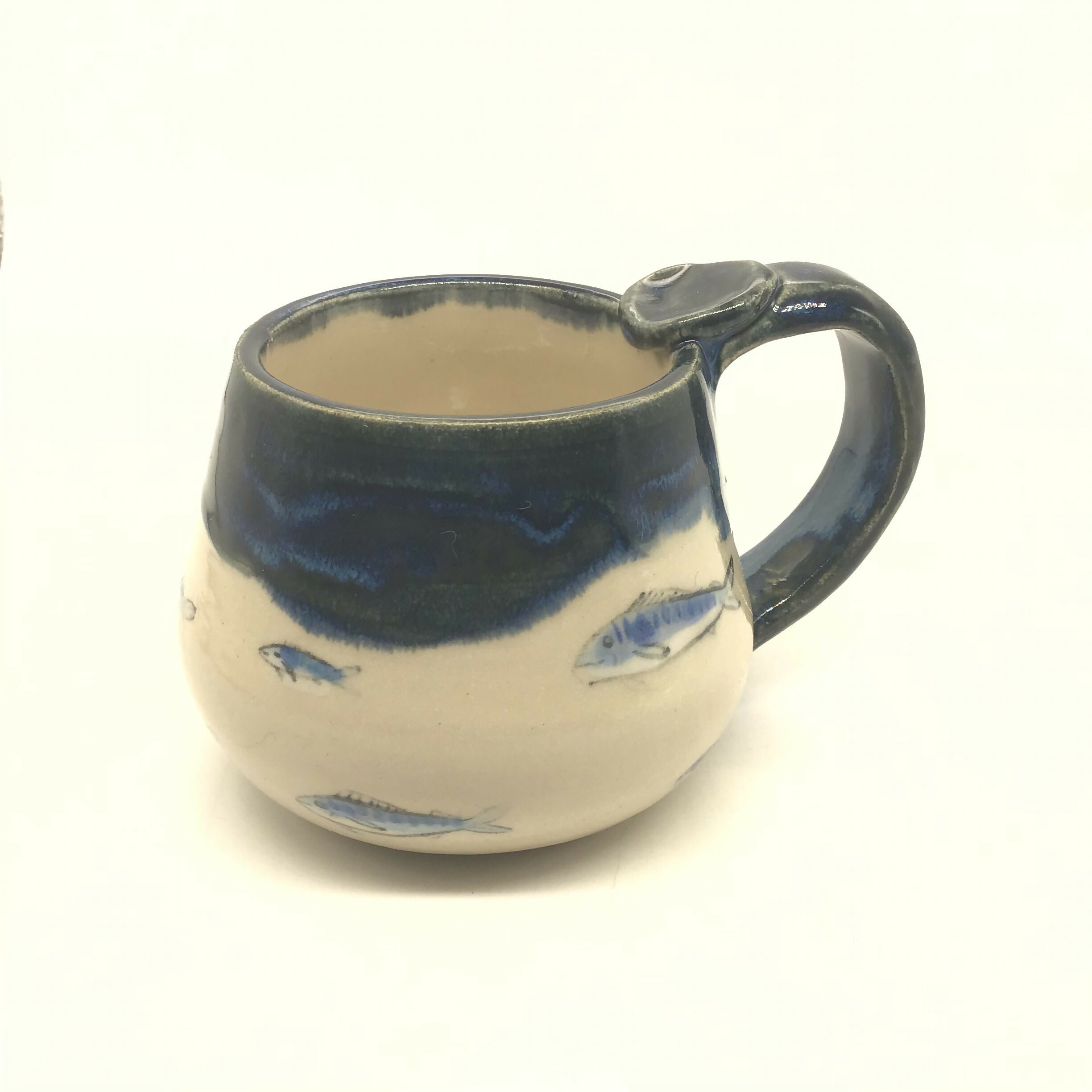 Handpainted Sealife Mug