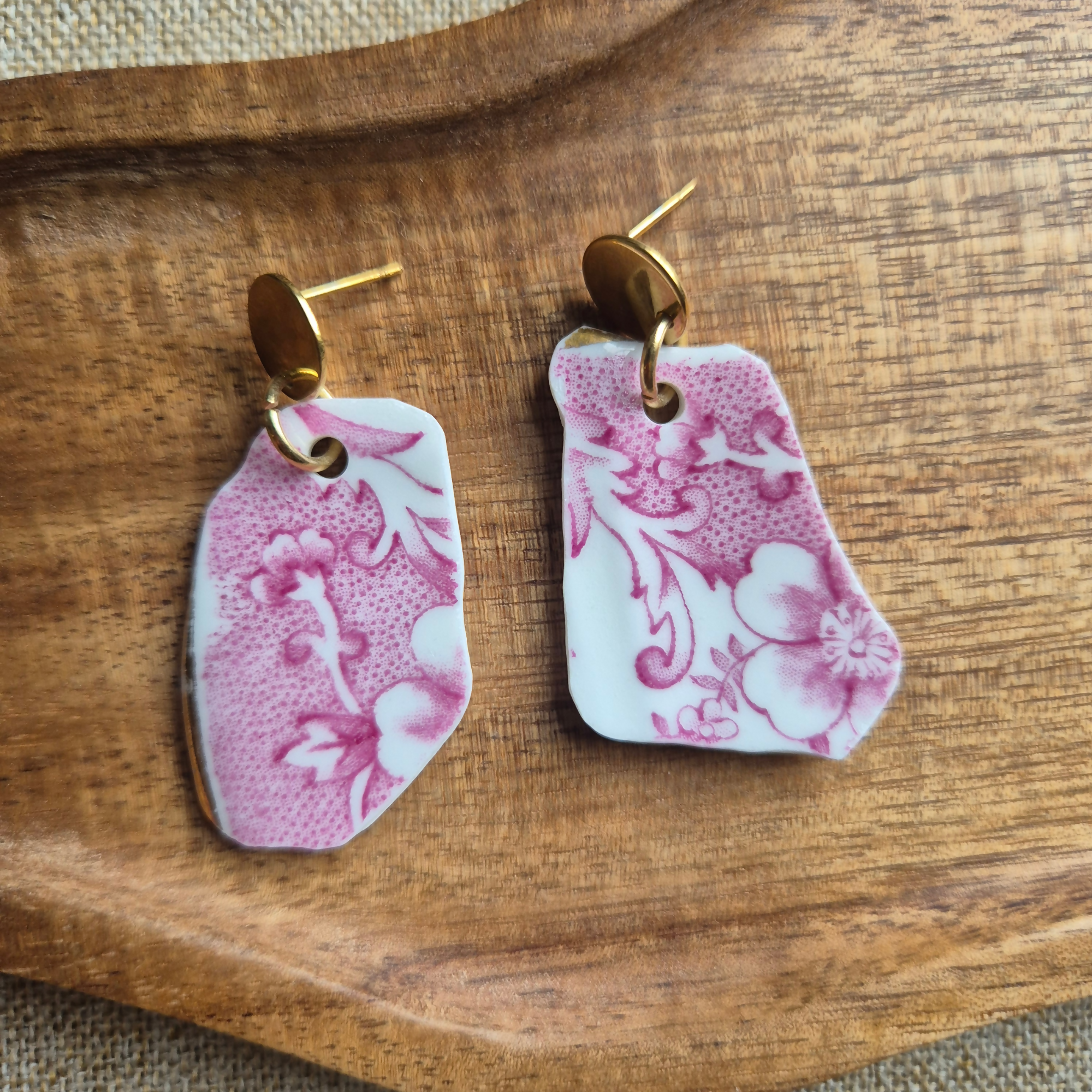 Recycled Ceramic Earring