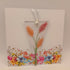 Fused Glass Flower Card
