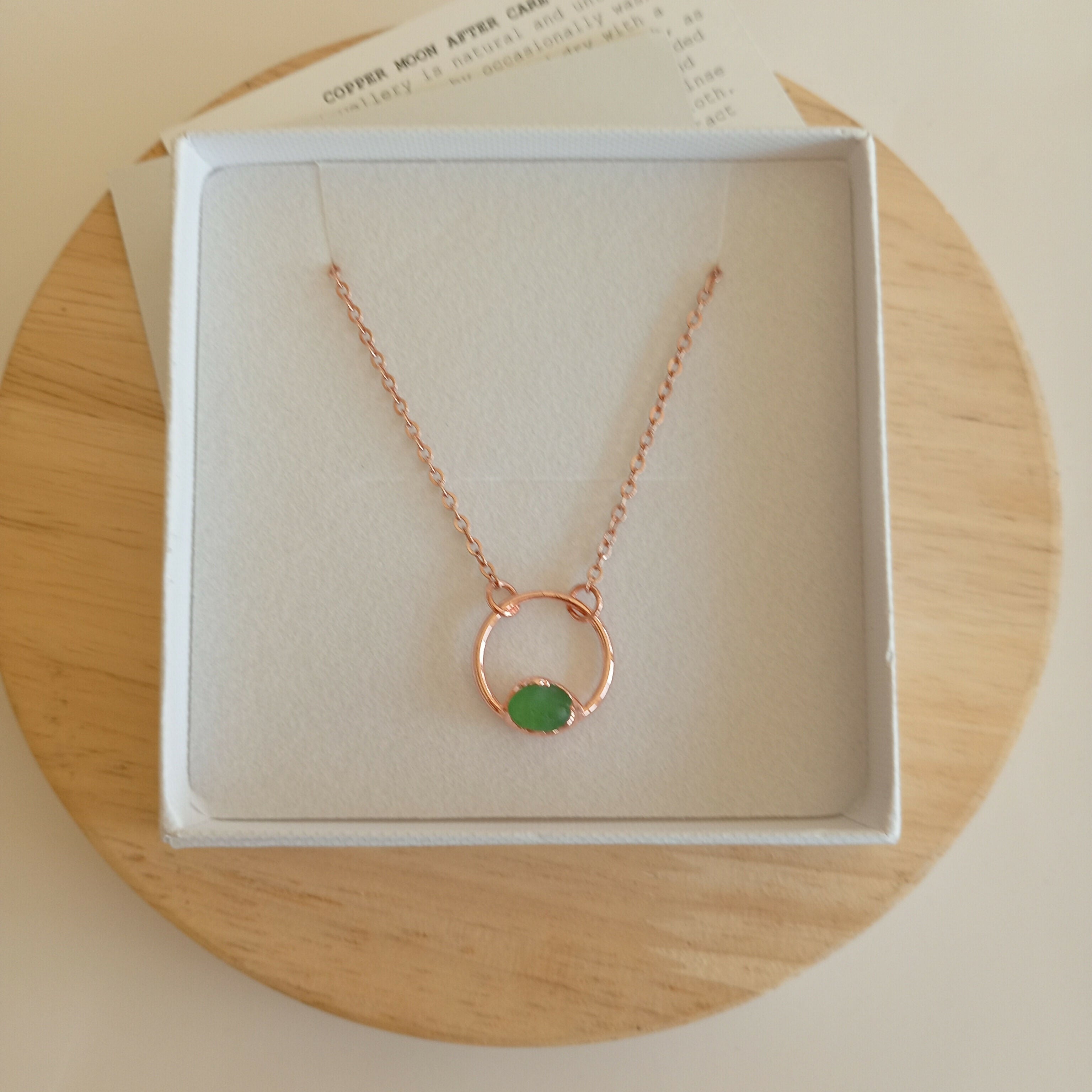 Seaglass Moon Necklace