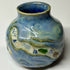 Carved Vase with River Inspired Design
