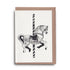 Carousel Horse Greeting Card