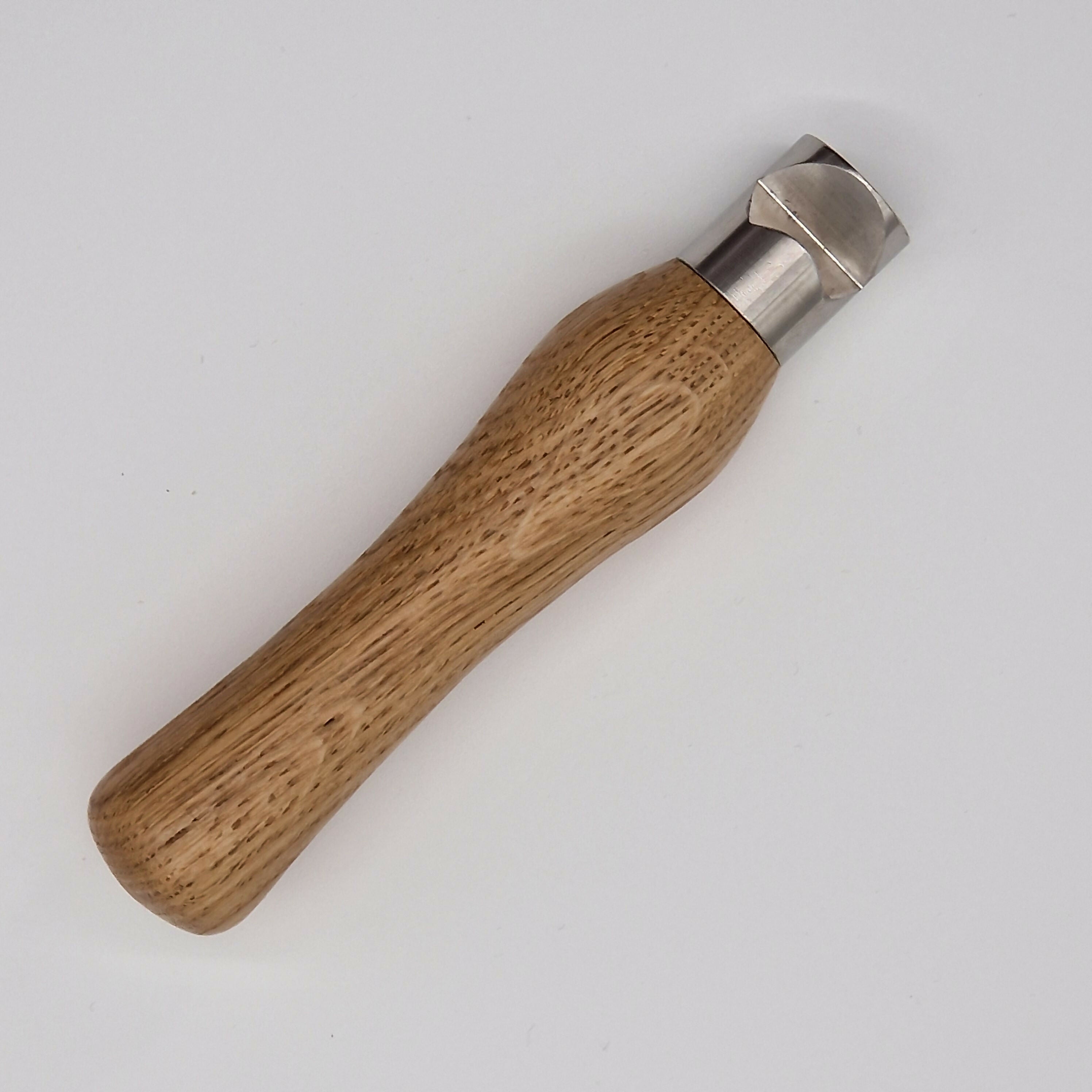 Hand Turned Bottle Opener made from Oak Wood with Stainless Steel Head