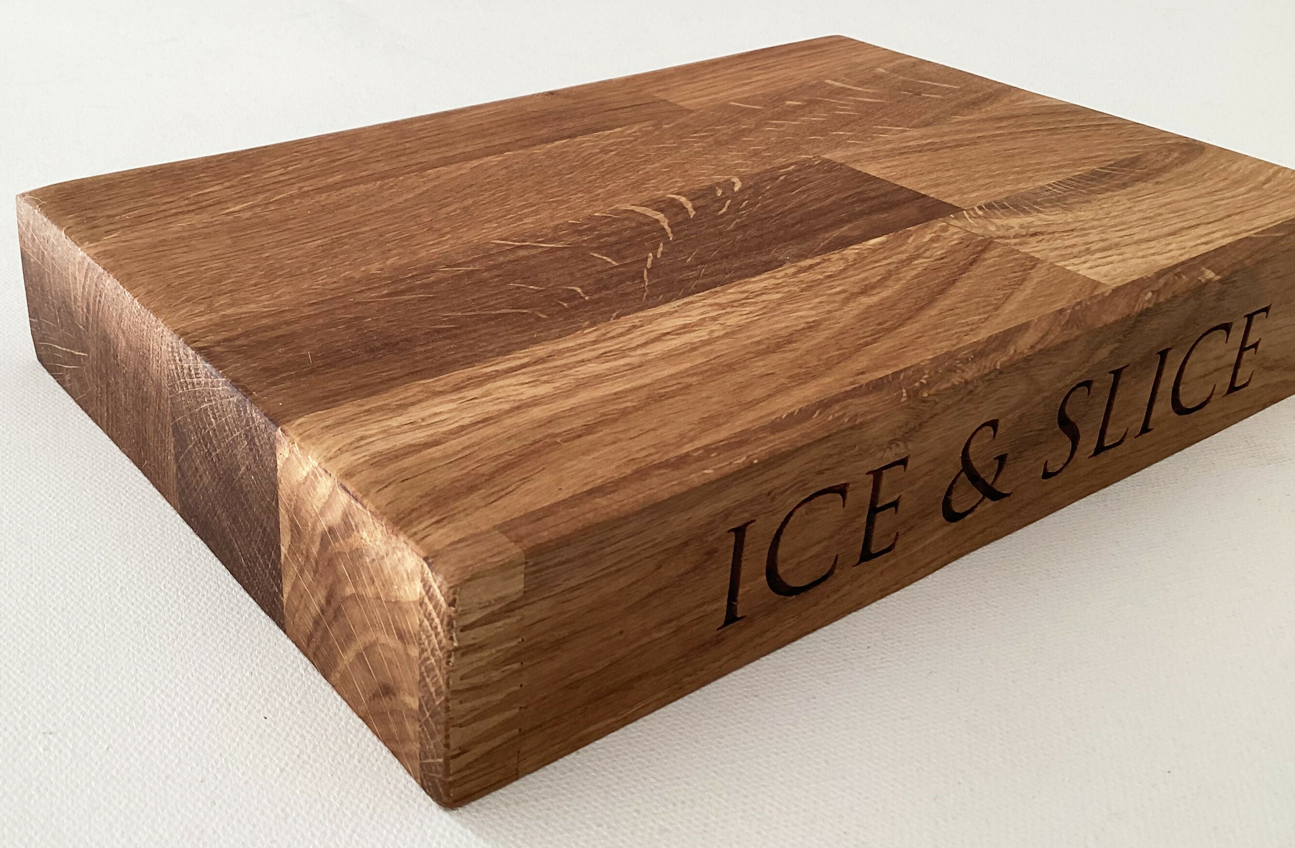 Engraved Oak Chopping Block