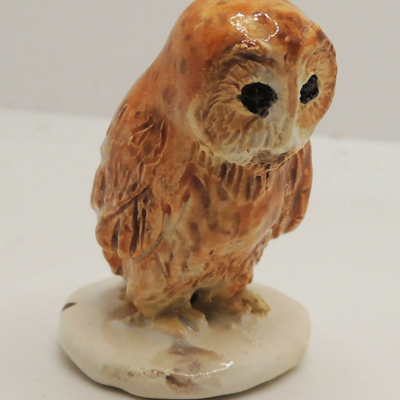 Ceramic Tawny owl sculpture- Rin