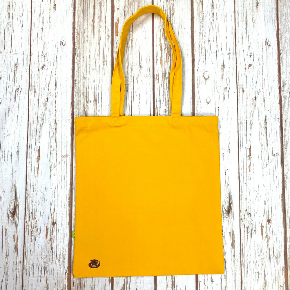 Bourbon Biscuit Thick Organic Cotton Tote Bag