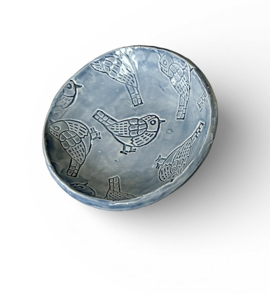 Stoneware Trinket Dish - 9cm