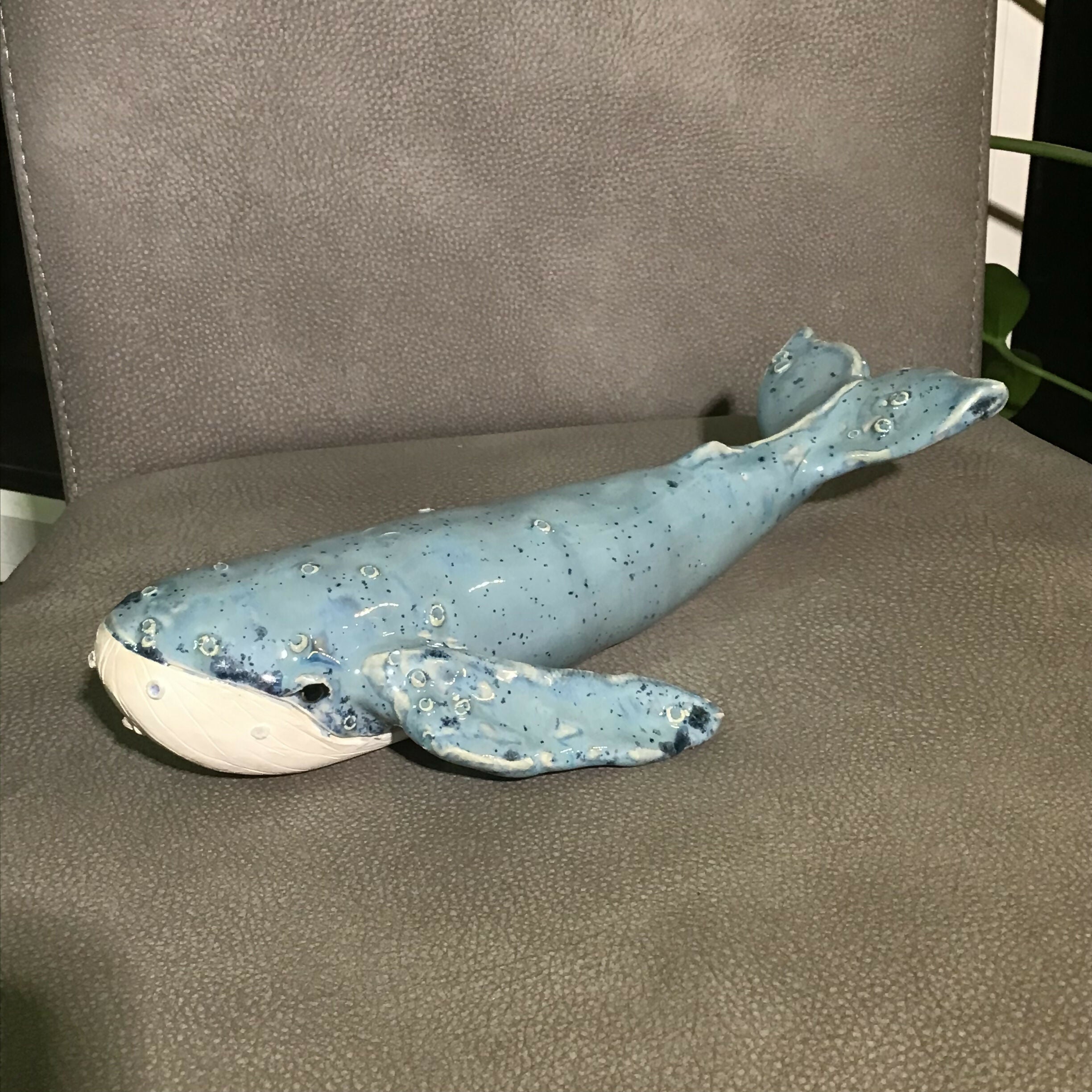 Medium Crystal Glaze Whale