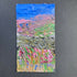 Heather & Bilberries By Stonewall Mini Oil Canvas Fridge Magnet
